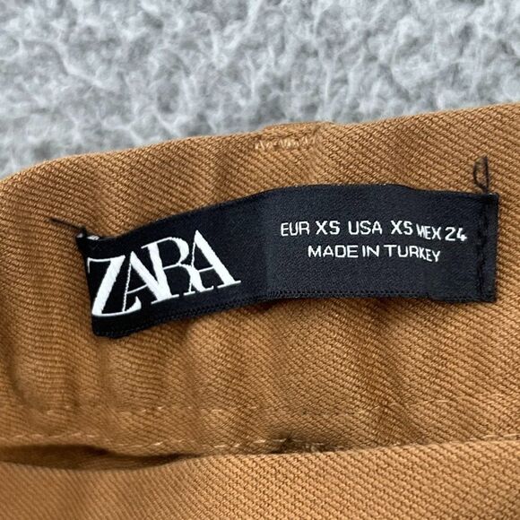 Zara Dress Pants Brown Size Extra Small - Picture 11 of 11